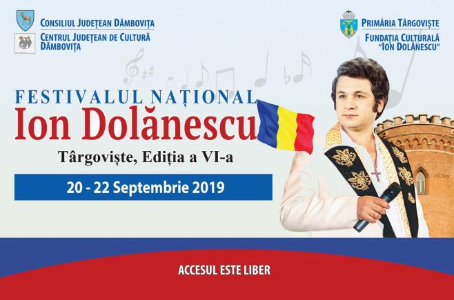 Festivalul - Concurs Naţional „Ion Dolănescu”, o nouă ediţie în luna septembrie la Târgovişte