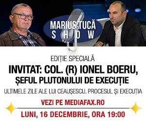 Ediție specială „Marius Tucă Show”. Invitat Col. (R) Ionel Boeru, comandantul plutonului de execuție al soților Ceaușescu.