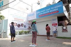 Coronavirus în Vietnam: au fost montate dispozitive care oferă gratis orez