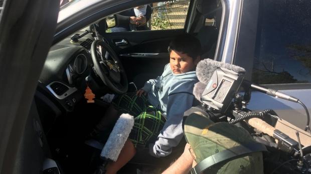 Un băiat în vârstă de cinci ani a plecat la volanul mașinii familiei să își cumpere un Lamborghini din California