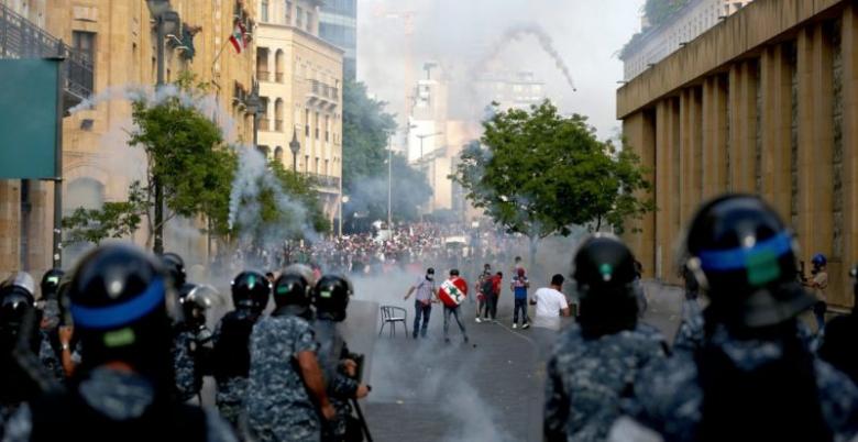 Proteste violente în Beirut