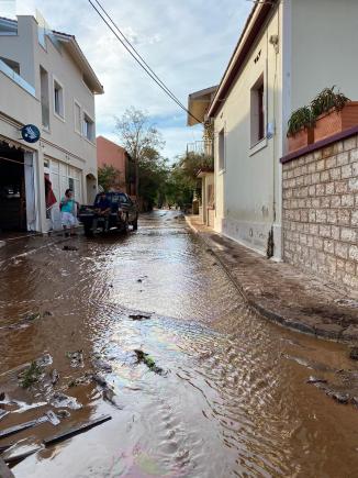 Insula Kefalonia, devastată de uraganul Ianos. Localnicii au rămas 2 zile fără apă și curent