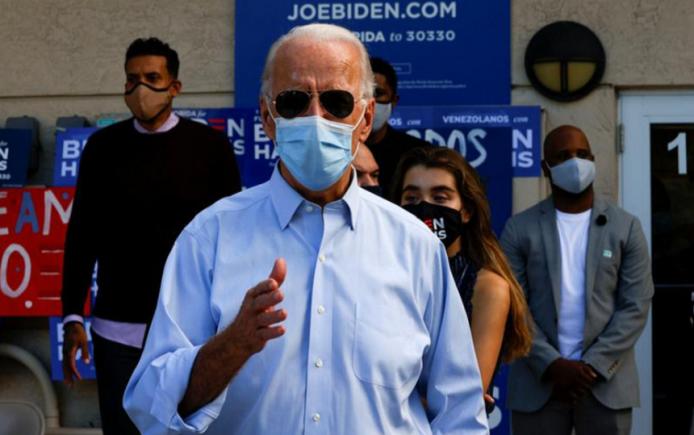 Joe Biden și-a scrântit glezna 