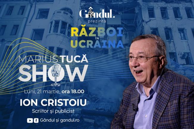 Marius Tucă Show – ediție specială ”Războiul din Ucraina”. Invitat: Ion Cristoiu - video