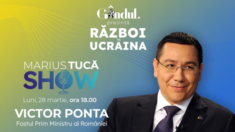 Marius Tucă Show – ediție specială. Invitat: Victor Ponta - video