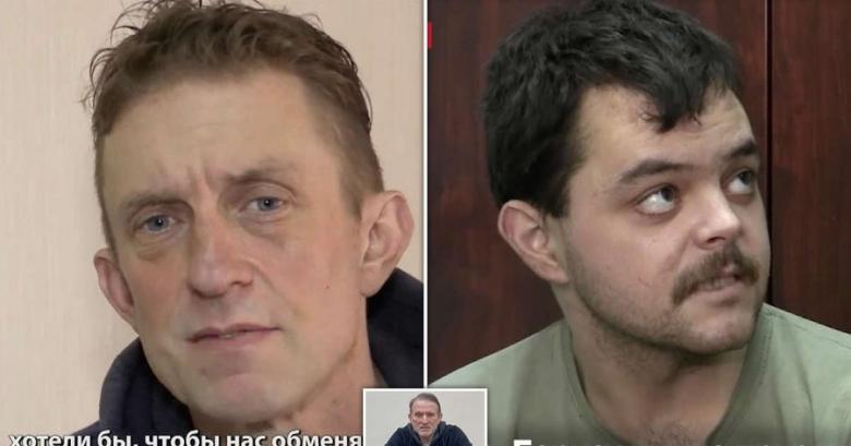 Luptătorii britanici capturați în Ucraina apar la televiziunea de stat rusă și îi cer ajutor lui Boris Johnson