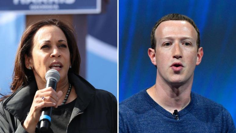 Mark Zuckerberg și Kamala Harris pe lista neagră a Rusiei