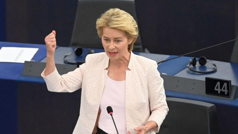 Ursula von der Leyen promite Ucrainei un ajutor UE de 9 miliarde de euro