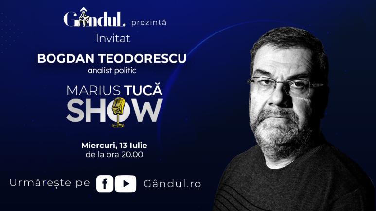 Marius Tucă Show – ediție specială. Invitat: Bogdan Teodorescu - video