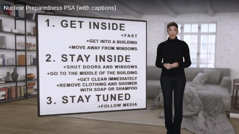 "Ce să faci în caz de atac nuclear?" New York City a difuzat locuitorilor un videoclip de pregătire în caz de atac nuclear