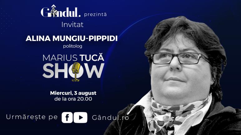 Marius Tucă Show – ediție specială. Invitată: Alina Mungiu-Pippidi - video