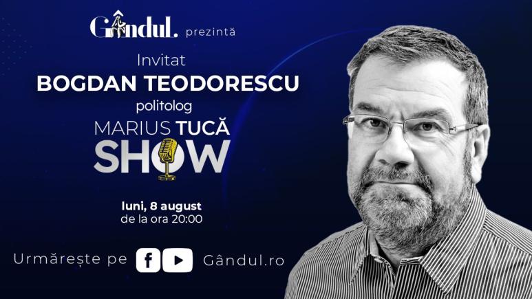 Marius Tucă Show – ediție specială. Invitat: Bogdan Teodorescu - video