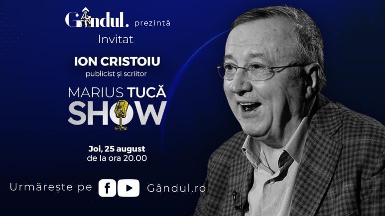 Marius Tucă Show – ediție specială. Invitat: Ion Cristoiu - video Marius Tucă Show – ediție specială. Invitat: Ion Cristoiu - video