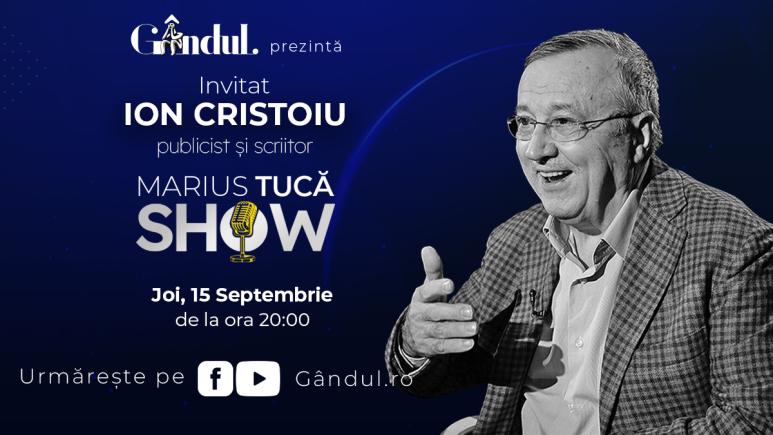 Marius Tucă Show – ediție specială. Invitat: Ion Cristoiu - video Marius Tucă Show – ediție specială. Invitat: Ion Cristoiu - video