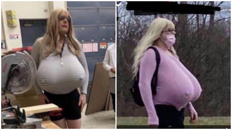 Controversă în Canada cu privire la un profesor transgender care poartă sâni extravaganți la școală