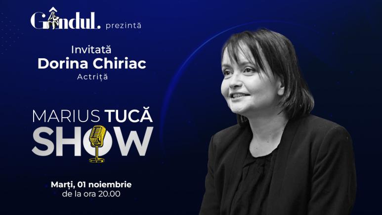 Marius Tucă Show – ediție specială. Invitată: Dorina Chiriac - video Marius Tucă Show – ediție specială. Invitată: Dorina Chiriac - video