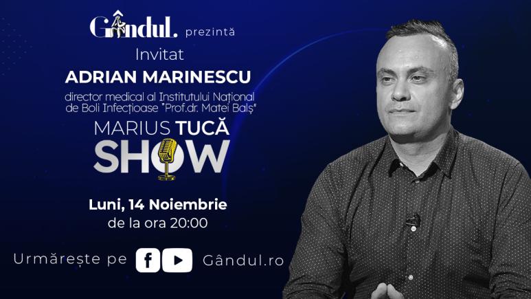 Marius Tucă Show – ediție specială. Invitați: Adrian Marinescu și gen. (r) Eugen Bădălan - video Marius Tucă Show – ediție specială. Invitați: Adrian Marinescu și gen. (r) Eugen Bădălan - video