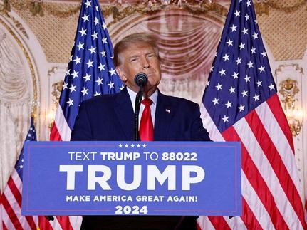Donald Trump candidat la alegerile prezidențiale din SUA din 2024: „Mă voi asigura că Joe Biden nu are încă patru ani”