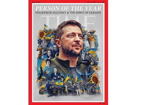 Zelensky a fost desemnat personalitatea anului 2022 de revista Time: "A inspirat oamenii și națiunile să se unească în apărarea libertății"