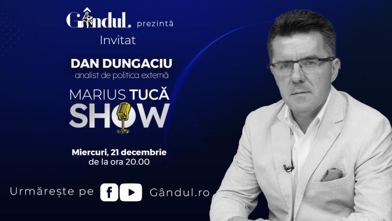 Marius Tucă Show – ediție specială. Invitat: Dan Dungaciu - video Marius Tucă Show – ediție specială. Invitat: Dan Dungaciu - video