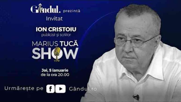Marius Tucă Show – ediție specială. Invitat: Ion Cristoiu - video Marius Tucă Show – ediție specială. Invitat: Ion Cristoiu - video