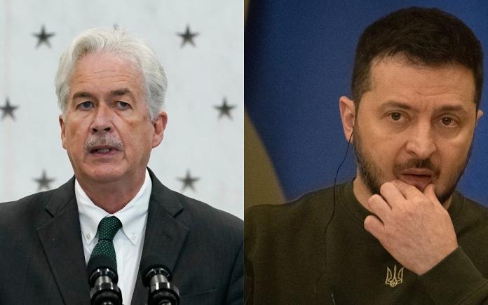 Directorul CIA s-a întâlnit cu Zelensky la Kiev