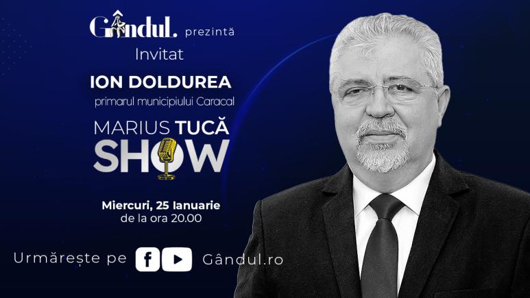 Marius Tucă Show – ediție specială. Invitat: Ion Doldurea, primarul municipiului Caracal - video Marius Tucă Show – ediție specială. Invitat: Ion Doldurea, primarul municipiului Caracal - video