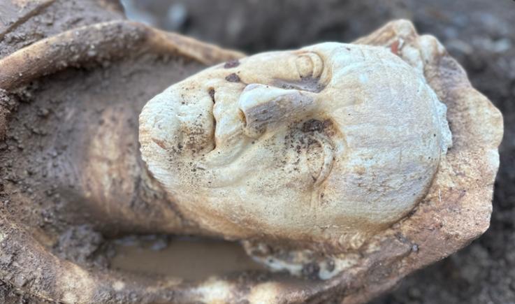 Statuia în mărime naturală a lui Hercule a fost descoperită la Roma