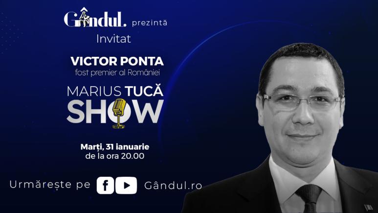 Marius Tucă Show – ediție specială. Invitat: Victor Ponta - video Marius Tucă Show – ediție specială. Invitat: Victor Ponta - video