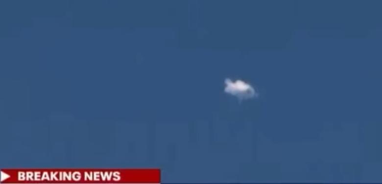 Statele Unite au doborât balonul spion chinez peste Atlantic (video)