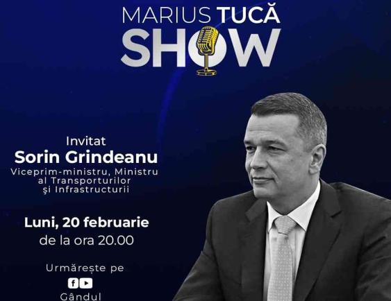Marius Tucă Show – ediție specială. Invitat: Sorin Grindeanu - video