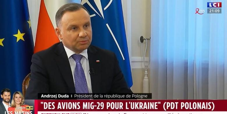 „Ne temem că Putin va încerca o provocare în strâmtoarea Suwalki între Polonia și Lituania” a spus președintele polonez Andrzej Duda