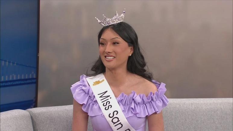 Miss San Francisco e un bărbat care se identifică ca femeie