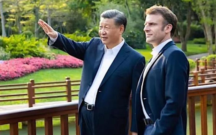 Indignare occidentală după ce Macron a spus că Europa nu trebuie să se lase atrasă „în crize care nu sunt ale ei”