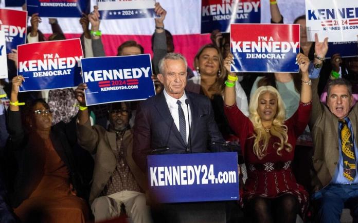 SUA: Robert Kennedy Jr, nepotul lui „JFK”, este candidat la președinție în 2024