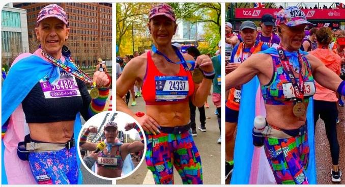 La maratonul feminin de la Londra a participat un bărbat întrecând mii de femei: „Nu am trișat, mă văd ca fiind o femeie"