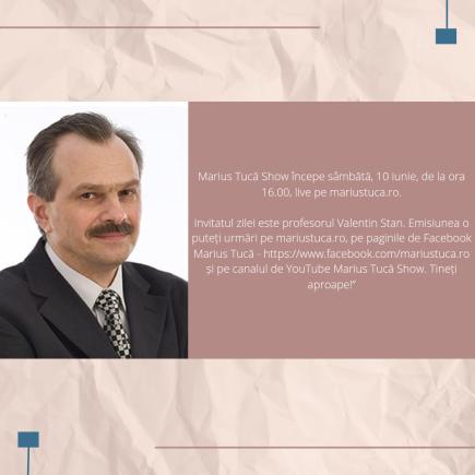 Marius Tucă și Valentin Stan - Ediție de Colecție! Omul cu laptopul, live, de la ora 16.00 (VIDEO)