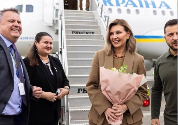Olena Zelenska se va întâlni cu Clinton în Statele Unite