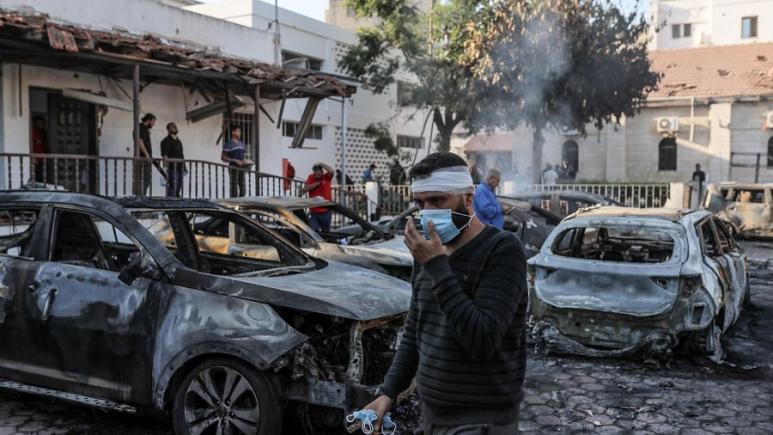 În spatele atacului asupra spitalului din Gaza - noul război informațional”