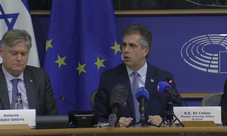 Războiul împotriva Hamas este „războiul lumii libere”, spune ministrul israelian de externe parlamentarilor UE