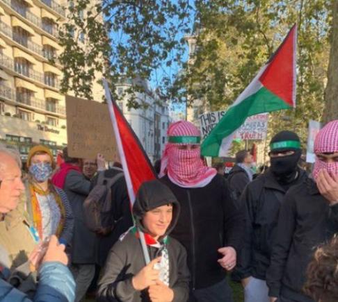 Aproximativ 300.000 de persoane au participat la un miting pro-palestinian la Londra, potrivit poliției