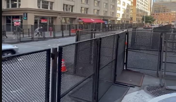 San Francisco: Zidurile sunt bune... când trebuie să-i protejeze pe Joe Biden și Xi Jinping în timpul summitului Asia Pacific