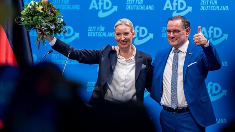 Germania: AfD ajunge pentru prima dată pe primul loc în sondaje