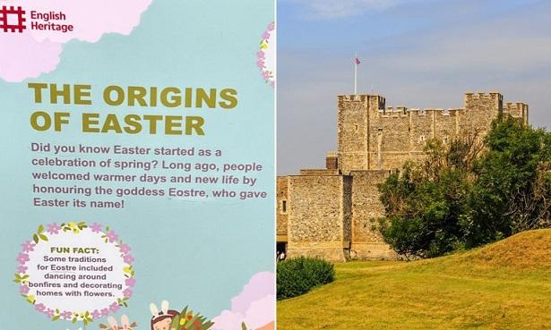 Organizația britanică English Heritage susține că Paștele nu este o sărbătoare creștină