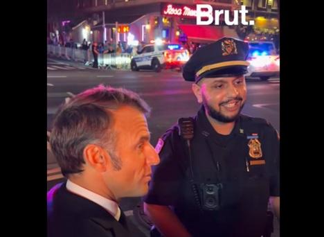 Macron blocat de convoiul lui Trump în New York și nevoit să meargă pe jos timp de 30 de minute”