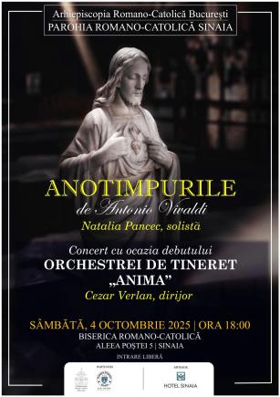 ORCHESTRA DE TINERET „ANIMA” a Catedralei „Sfântul Iosif” - O rugă adresată lui Dumnezeu, pentru pace în lume