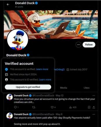 Comisia Europeană i-a trântit o amendă lui Musk de 120 milioane de euro din cauza lui....Donald DUCK