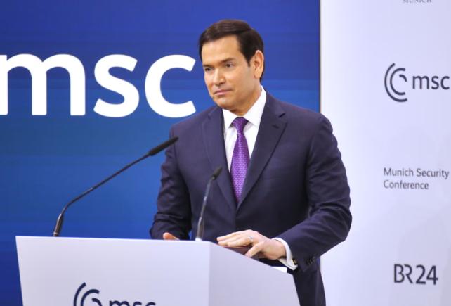 Marco Rubio: „Nu vrem ca aliații noștri să fie slabi, pentru că asta ne face și pe noi mai slabi. Chiar dacă Emisfera Nordică este casa noastră, SUA vor fi în veci copilul Europei!””
