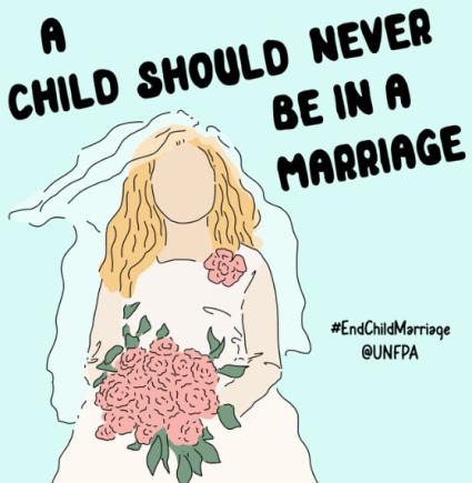 ONU stârnește reacții negative după ce a folosit o mireasă occidentală pentru a ilustra căsătoriile între copii