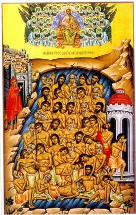 Calendar ortodox 9 martie: Sfinţii 40 de Mucenici din Sevastia